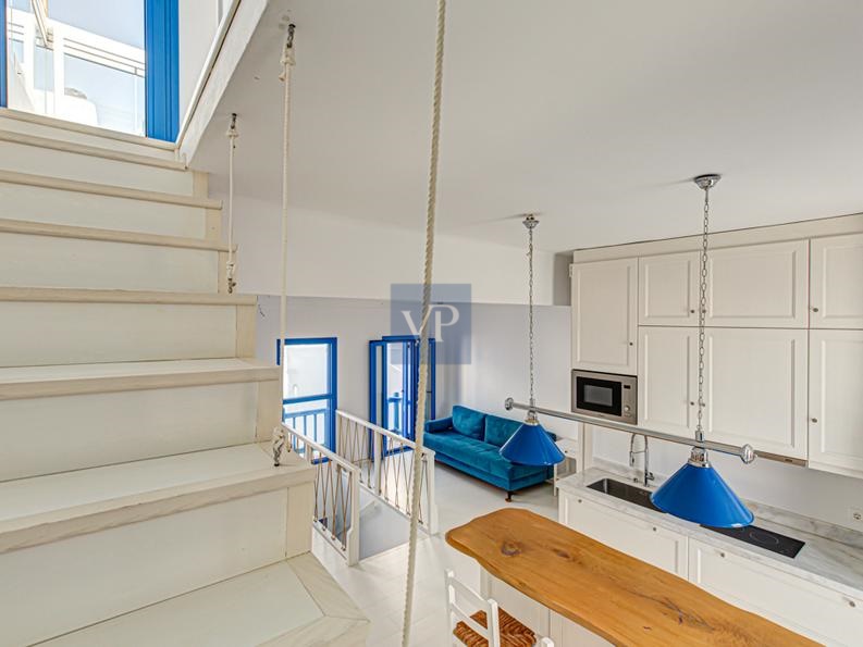 Cycladic Maisonette in Mykonos Chora