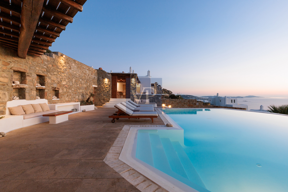 Villa Wild Blue Luxurious Cycladic Retreat in Tourlos Mykonos