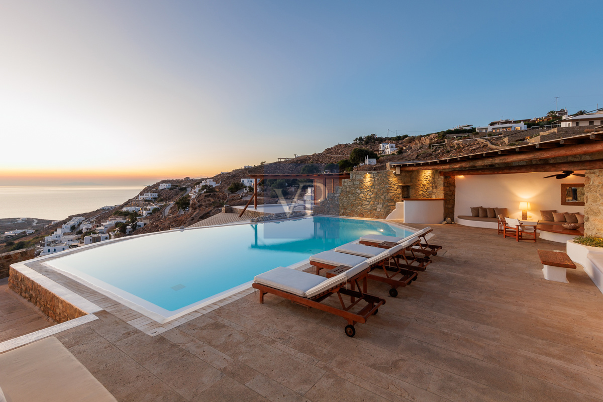 Villa Wild Blue Luxurious Cycladic Retreat in Tourlos Mykonos