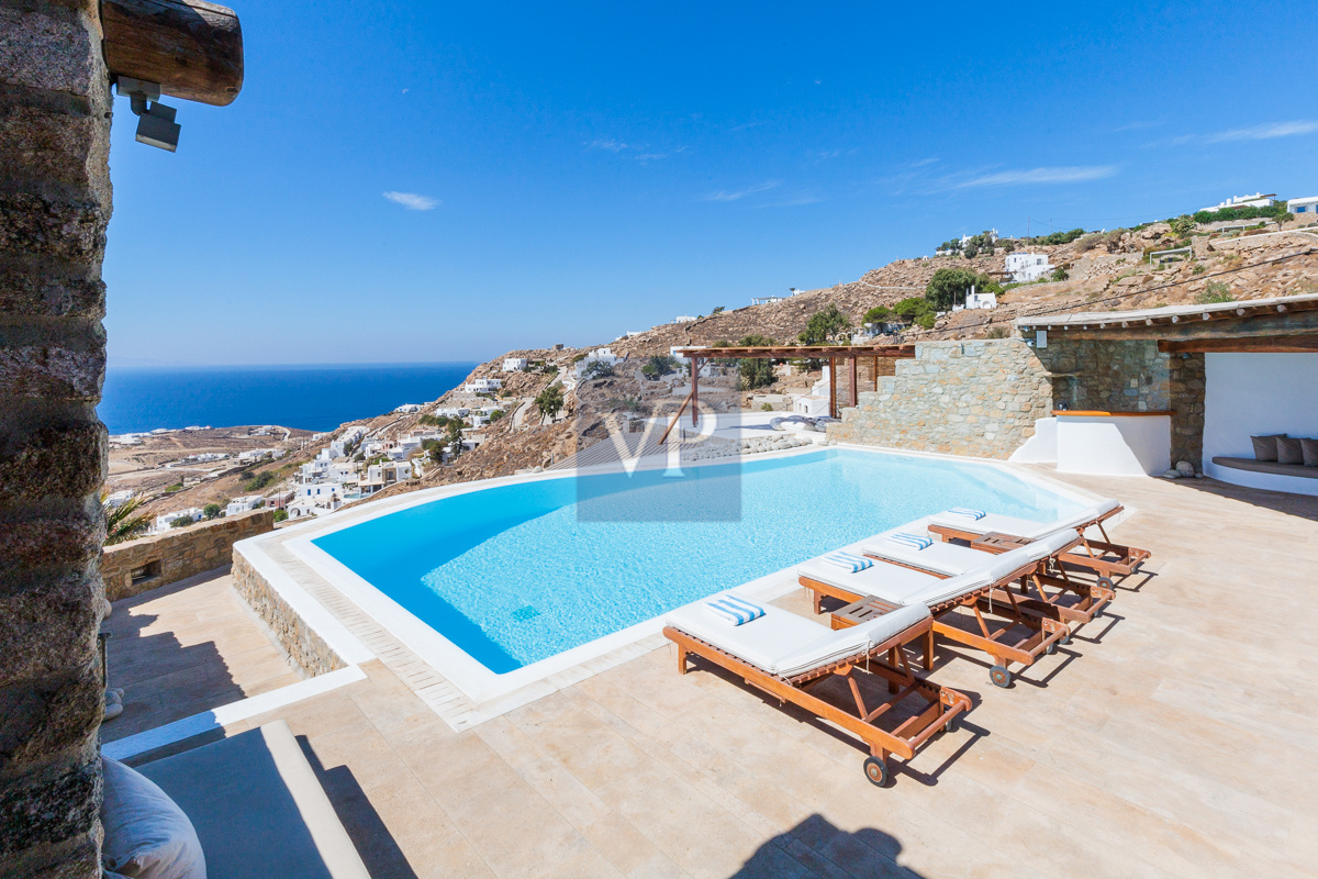 Villa Wild Blue Luxurious Cycladic Retreat in Tourlos Mykonos