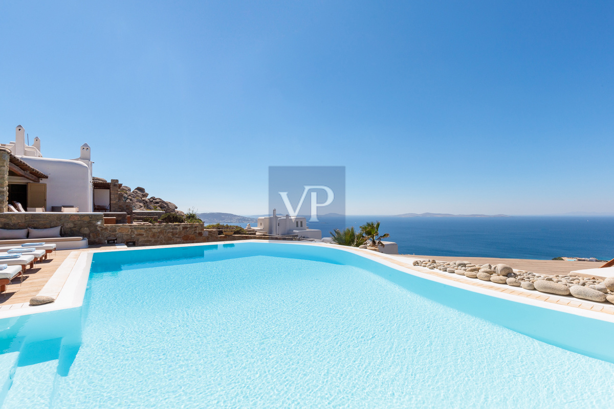 Villa Wild Blue Luxurious Cycladic Retreat in Tourlos Mykonos