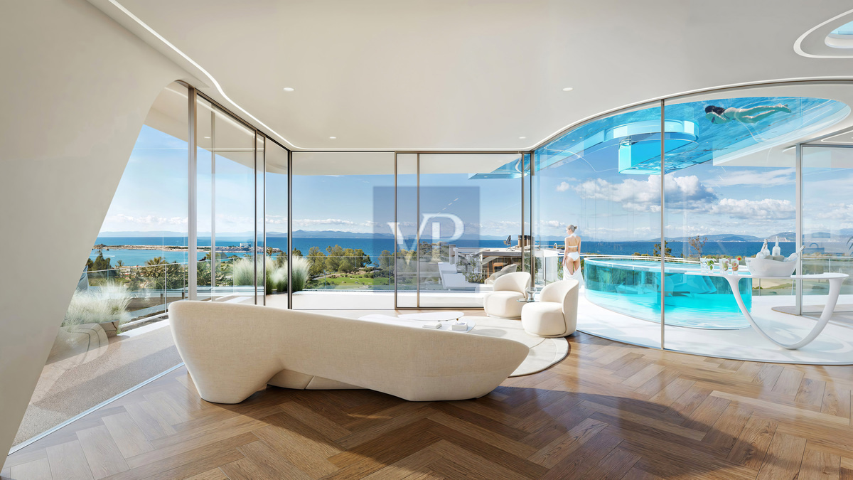 Crystal Palace Penthouse Maisonette in Elliniko Athens Riviera