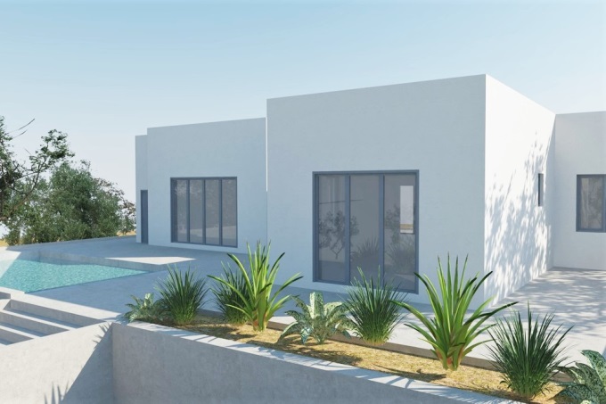 Plot with building license 2600m2 - 1