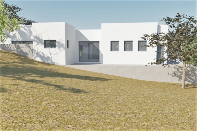 Plot with building license 2600m2 - 3