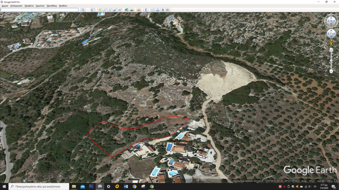 Under Offer – Plot with views over Almyrida - 11