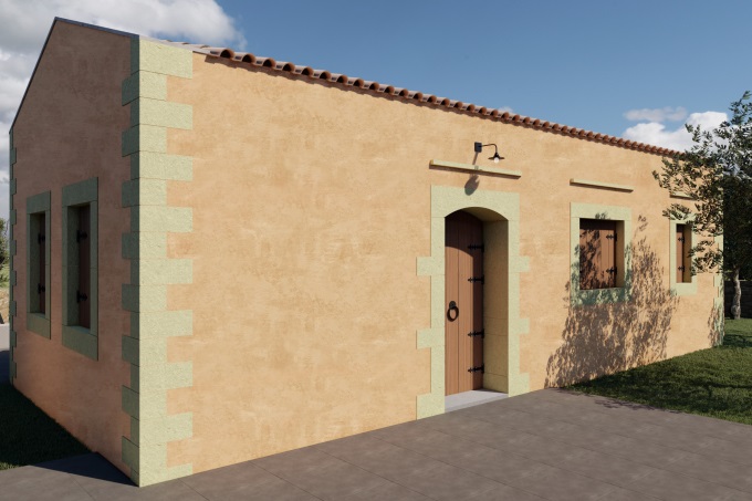One Storey Renovated Stone House For Sale - 3