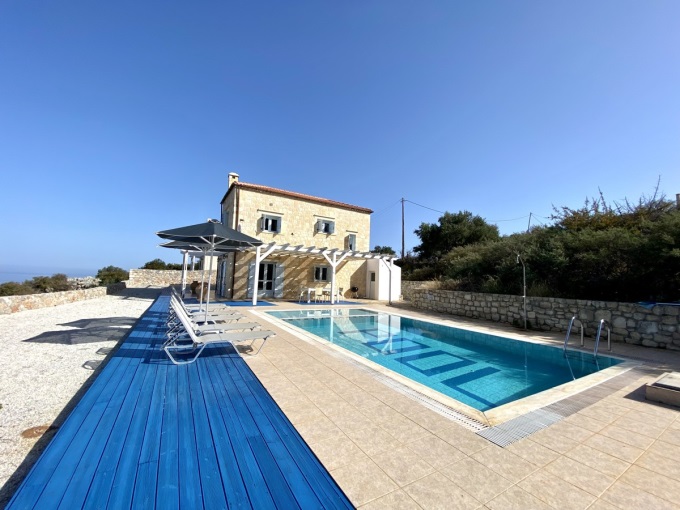 Stone House With Open Sea Views For Sale In Kokkino Chorio - 31