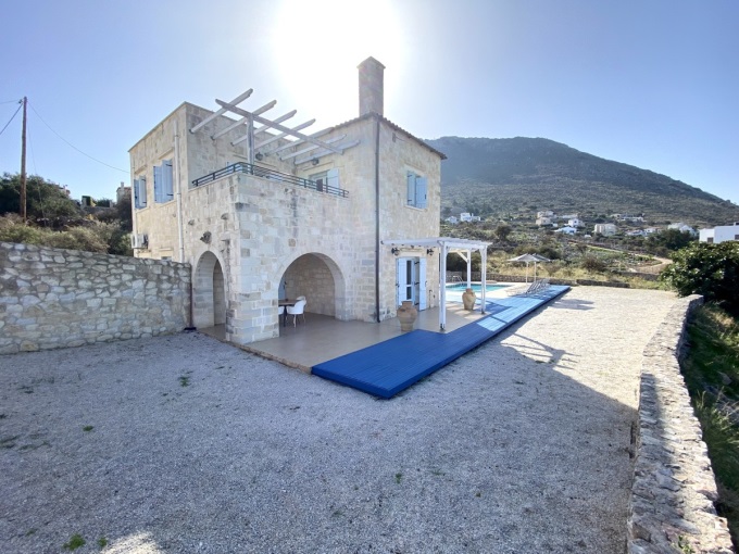 Stone House With Open Sea Views For Sale In Kokkino Chorio - 37