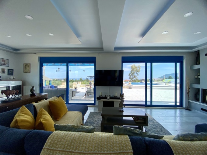 Exquisite Villa with Panoramic Sea Views, Infinity Pool, and Luxurious Features For Sale In Litsarda - 36
