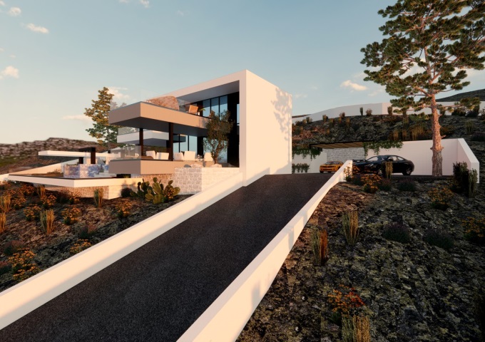 Exquisite Luxury Villa Building Project in Kokkino Chorio: Embrace Mediterranean Elegance - 4