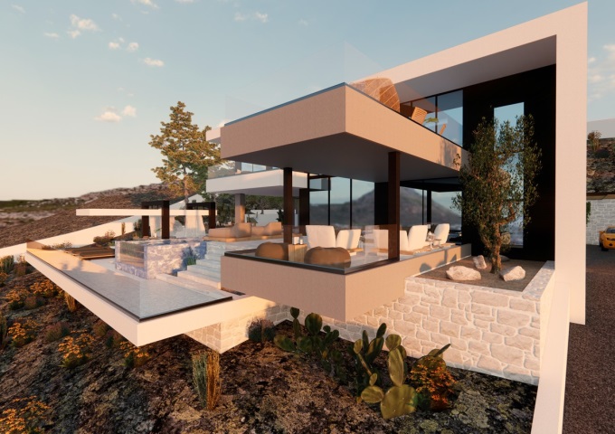 Exquisite Luxury Villa Building Project in Kokkino Chorio: Embrace Mediterranean Elegance - 6