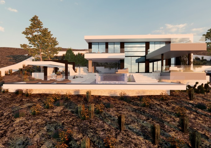 Exquisite Luxury Villa Building Project in Kokkino Chorio: Embrace Mediterranean Elegance - 7