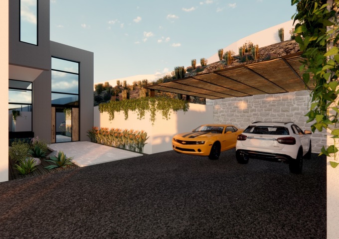 Exquisite Luxury Villa Building Project in Kokkino Chorio: Embrace Mediterranean Elegance - 1