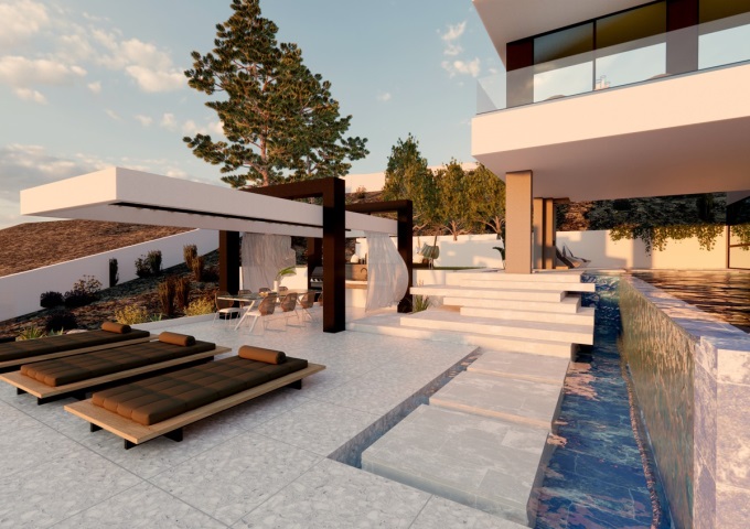 Exquisite Luxury Villa Building Project in Kokkino Chorio: Embrace Mediterranean Elegance - 2