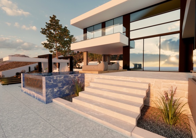 Exquisite Luxury Villa Building Project in Kokkino Chorio: Embrace Mediterranean Elegance - 9