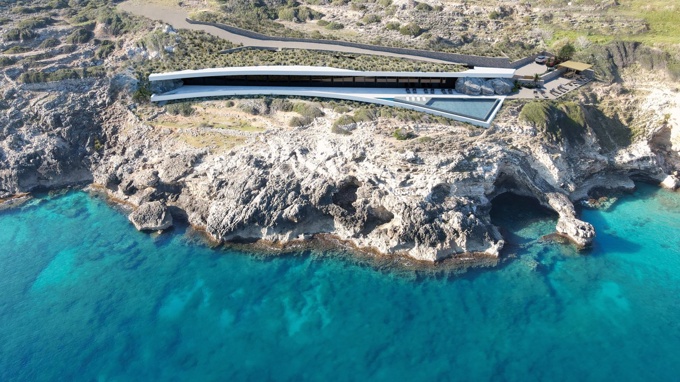 Blue Lagoon Cave Style Luxury Project For Sale In Crete - 1