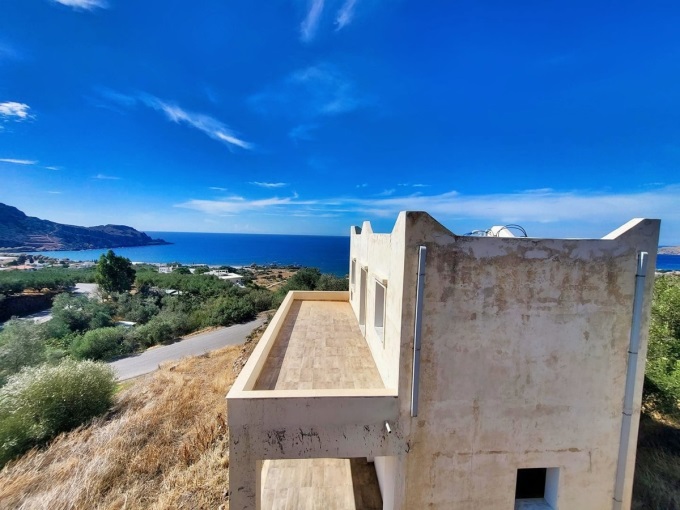 2 Unfinished Houses with Stunning Views for Sale in Sfinari - 4