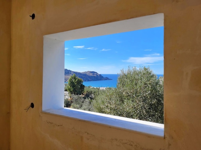 2 Unfinished Houses with Stunning Views for Sale in Sfinari - 8