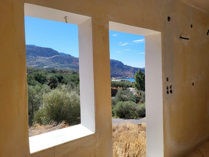 2 Unfinished Houses with Stunning Views for Sale in Sfinari - 7