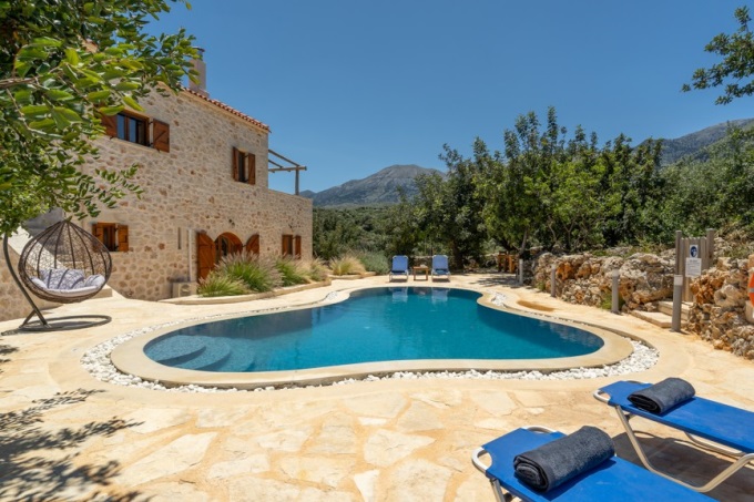 Charming Private Estate with Stunning Views and Rental Income Potential For Sale In Melidoni - 3