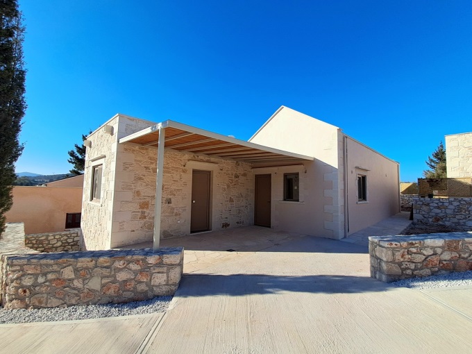 Charming New 2 Bedroom Home with Mountain Views For Sale in Vamos, Crete - 1