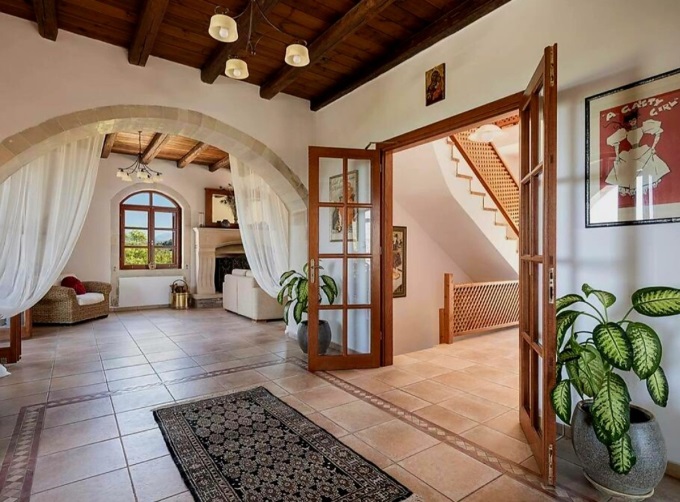 Luxury Stone Villa with Pool and Sea Views For Sale in Apokoronas, Crete - 43