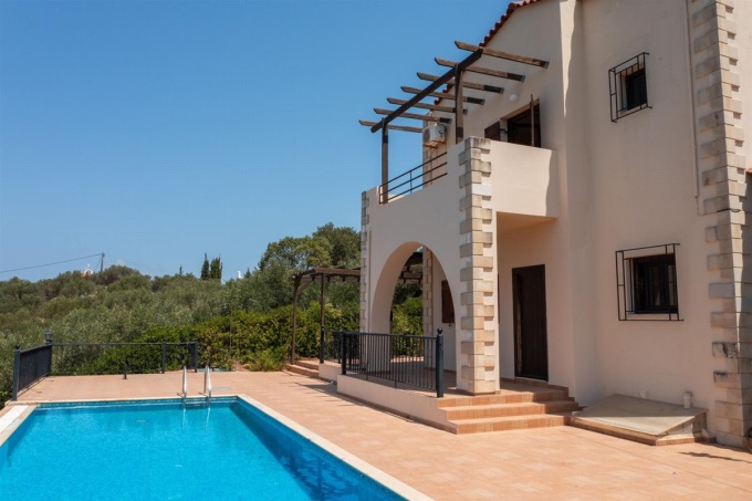 Spacious 5 Bedroom Villa with Stunning Sea Views and Private Pool in Vouves - 63