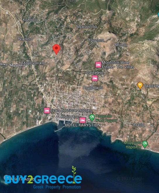 (For Sale) Land Plot || Evoia/Karystos - 334 Sq.m, 50.000€