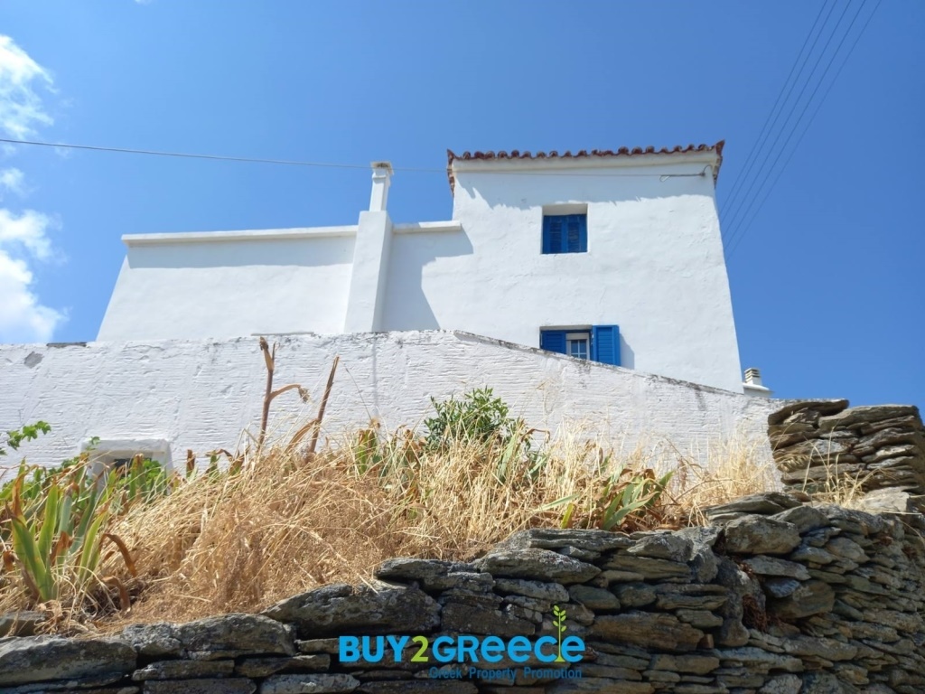 (For Sale) Residential Detached house || Cyclades/Andros Chora - 145 Sq.m, 2 Bedrooms, 140.000€