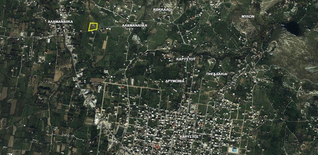 (For Sale) Land Agricultural Land  || Evoia/Karystos - 5.542 Sq.m, 100.000€