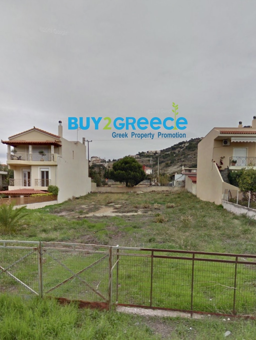 1613558 - Land plot For sale, Kalivia Thorikou, 880 sq.m., €315.000