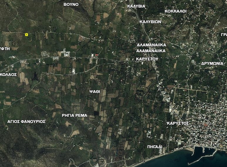 (For Sale) Land Agricultural Land  || Evoia/Karystos - 2.800 Sq.m, 18.000€
