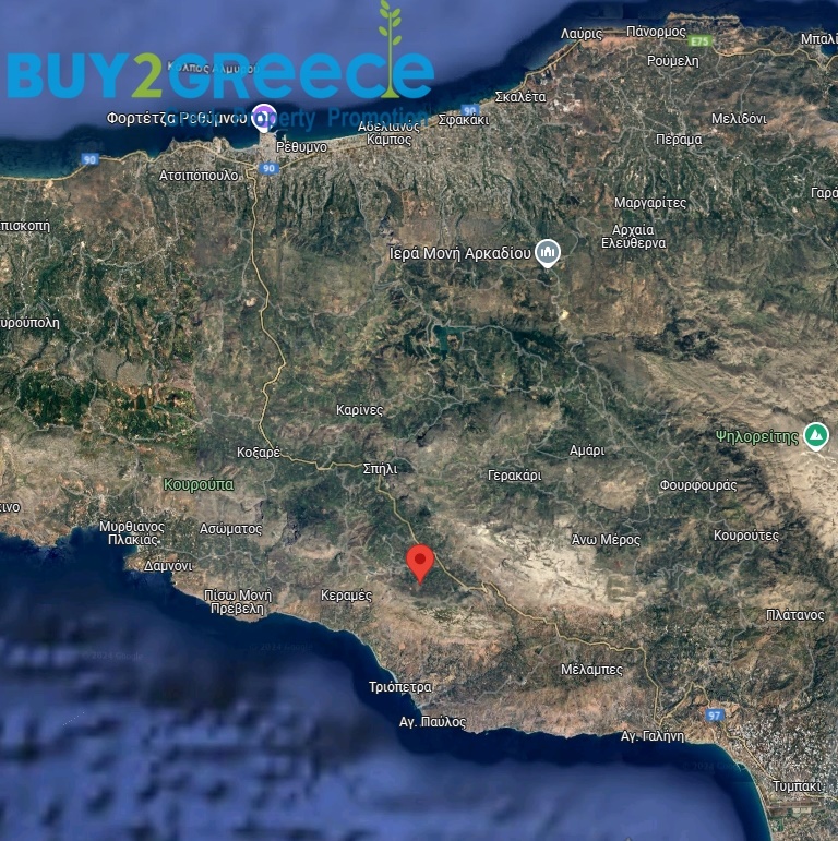 (For Sale) Land Plot || Rethymno/Lampi - 10.627 Sq.m, 85.000€