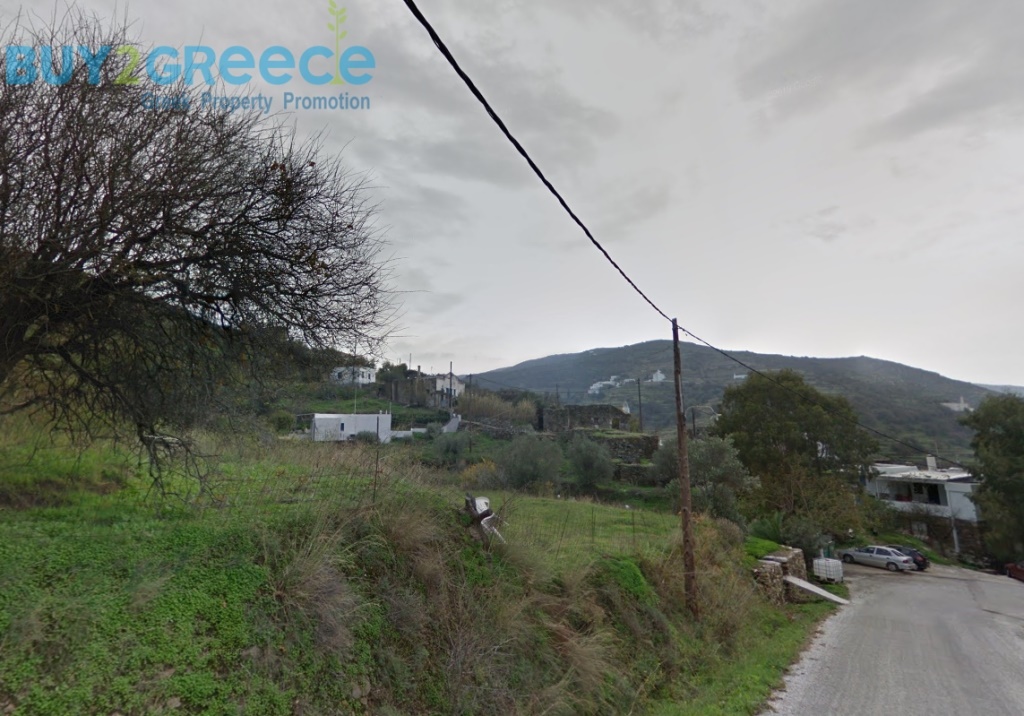 (For Sale) Land Plot || Cyclades/Tinos-Exomvourgo - 1.381 Sq.m, 150.000€