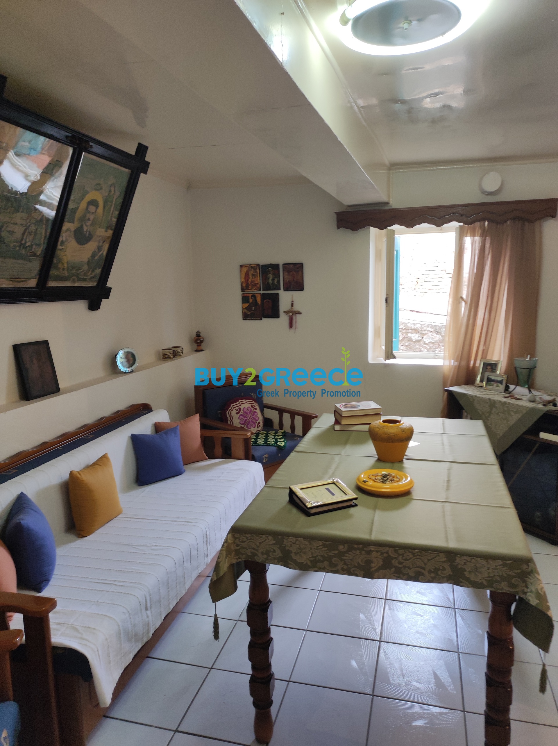 (For Sale) Residential Detached house || Lesvos/Mantamados - 100 Sq.m, 4 Bedrooms, 70.000€
