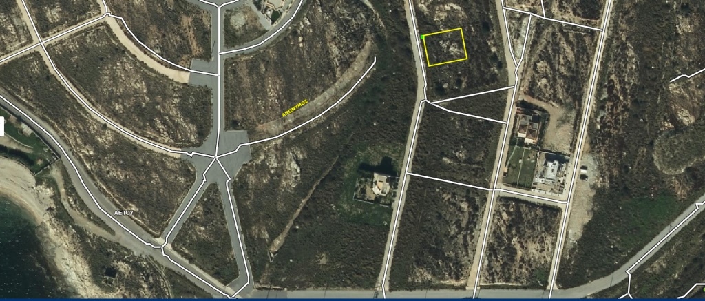 1615154 - Land plot For sale, Karistos, 500 sq.m., €60.000