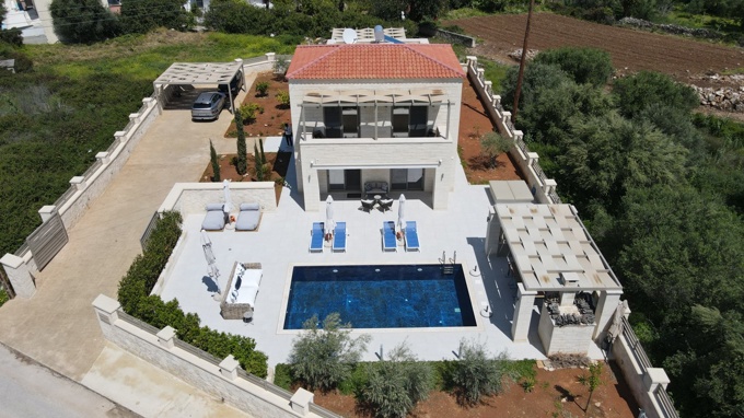 Brand New Stone Villa For Sale in Almyrida - 2