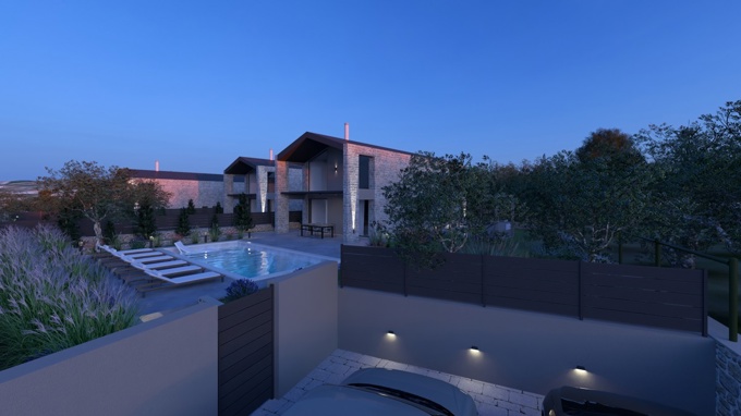 Stylish Stone Villas with Private Pools For Sale in Xirosterni - 20