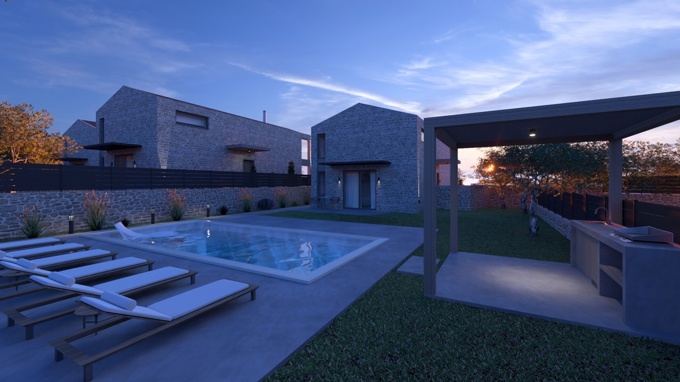 Stylish Stone Villas with Private Pools For Sale in Xirosterni - 15