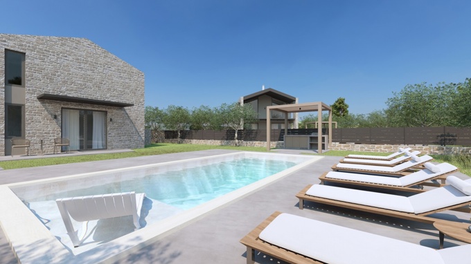 Stylish Stone Villas with Private Pools For Sale in Xirosterni - 13