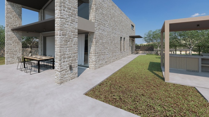 Stylish Stone Villas with Private Pools For Sale in Xirosterni - 7