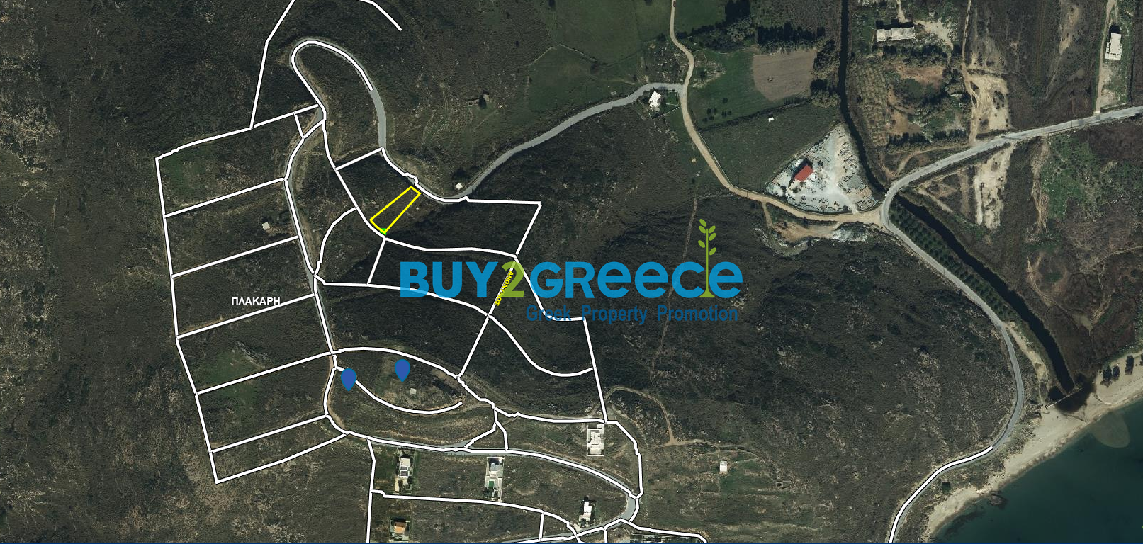 1777264 - Land plot For sale, Karistos, 683 sq.m., €15.000